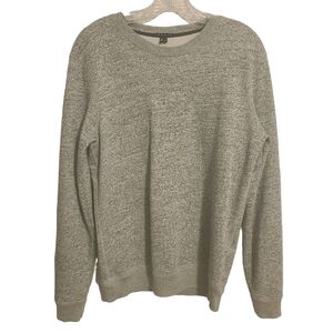 Theory | Men's Classic Gray Crewneck Cotton & Modal Blend Sweater (Size Large)